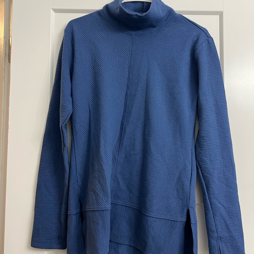 RBX Studio Jacquard Mock Neck Pullover